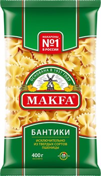 Макфа бантики 400гр. 1785 - фото 4651