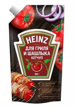 Кетчуп Хайнц 320гр для Гриля и Шашлыка 1845 - фото 4727