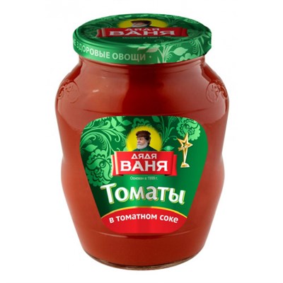 Томаты Дядя Ваня неочищенные в т/с 680гр с/б 3535 - фото 6711