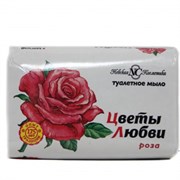 Мыло Цветы Любви 90гр роза НК 1980