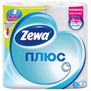 Туал.бумага Зева Плюс 2х слойная 4шт 1996