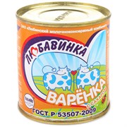 Молоко вареное Любавинка 380гр 1928
