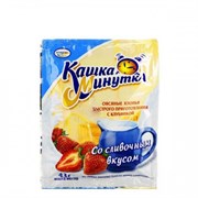 Кашка Минутка клубника со сливками 43гр 2296
