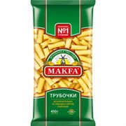 Макфа 450гр трубочки 1/20 2122