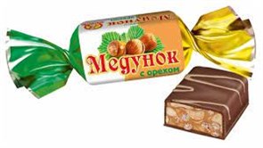 Конф Славянка Медунок Орех  вес.(цена за 1кг) 2528