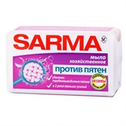 Мыло хозяйственное Сарма 140гр Против пятен 2674