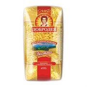 Добродея 400гр рожки-дружки гладкие 3188