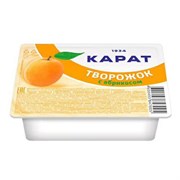Творожок Карат 100г с абрикосом 9% 3385