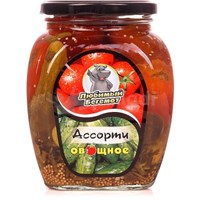 Овощное ассорти Любимый Бегемот 720мл с/б  3506