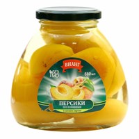 Компот Персик Вианг 580г с/б 3507
