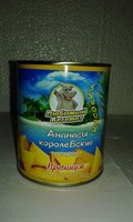 Компот Ананас 850гр кусочки Бегемот любимый 3518