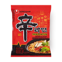 Лапша говядина острая Шин Рамен Nongshim 120гр м/у 3636
